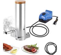 Affumicatore elettrico con uscita di fumo regolabile per barbecue, cibo e carne