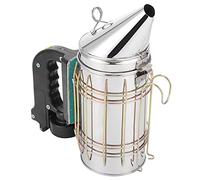 Affumicatore Elettrico Staccabile affumicatore elettrico api Fumatore Elettrico per Alveare in Acciaio Inossidabile 5V con Impugnatura Scudo Termico, Grande Herramientas