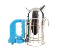 Affumicatore per Alveari in Acciaio Inox con Scudo Protettivo - Efficace per Gestione Arnie, Sicuro e Facile da Usare per Apicoltori Principianti e Esperti