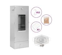 AFFUMICATORE VIDAXL 3200754, Gas, Griglia da 100x50 cm, Nero
