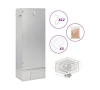 AFFUMICATORE VIDAXL 3200756, Gas, Griglia da 5000 cm², Argento