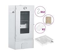 AFFUMICATORE VIDAXL 3200763, Gas, Griglia da 100x50 cm, Argento