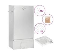 AFFUMICATORE VIDAXL 3200765, Gas, Griglia da 100x50 cm, Argento