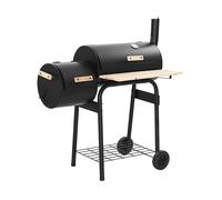 Barbecue a carbonella VidaXL con affumicatore