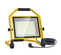 AffyBulb Faretto LED da costruzione da 150 W, con cavo da 16500 lumen, 6500 K, impermeabile, supporto regolabile, ideale per interni ed esterni, garage e cantieri (150W)