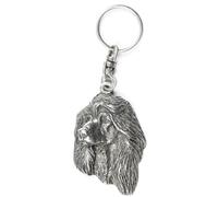 Afgano Levriero, Afgano I - Argento Placcato Cane Rimorchio, Borsa Dekorat