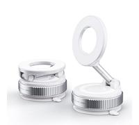 AFGBCPMB Supporto Magnetico Cellulare Auto per Kia EV6/EV6 GT/EV6 GT Line/Joice/K5 Ex/K5 GT/K5 GT-Line, Supporto Telefono Auto, 360° Rotazione Pieghevole,White