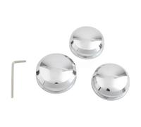 AFGBNHGRE Morsetto Triplo Superiore Moto ， per coperture Dado dello Stelo della Forcella Superiore per Dyna FXD 1990-17 Manubrio Riser，