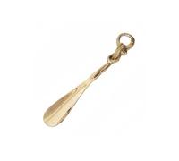 AFGFGHES Calzascarpe Calzascarpe moderno e creativo fatto a mano, personalizzato, alla moda, in ottone dorato, artistico, leggero, di lusso Calzascarpe Con Manico Lungo