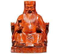 AFGFGHES Decorazione per La Casa Scultura in Legno Terra Statua di Buddha Ornamenti Decorazione del Soggiorno for la casa Artigianato in Mogano Decorazione per L'Ufficio Domestico