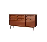 AFGFGHES Mobile Da Cucina Credenza in legno massello for soggiorno, mobiletto portaoggetti da parete, mobiletto d'ingresso Mobile Buffet(160cm)