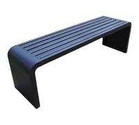 AFGFGHES Panchina Da Parco Panca In Ferro Pieno Sedia Da Parco Panca Da Esterno Cortile In Acciaio Inossidabile Sedile For Il Tempo Libero Centro Commerciale Sedia A Schiera Panchine Da Giardino(A)