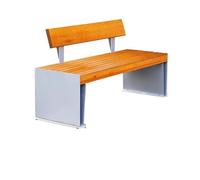 AFGFGHES Panchina da parco, panca per esterni, per il tempo libero, doppia piazza comunità, panca pubblica all'aperto, panchine da patio (A 150 cm)