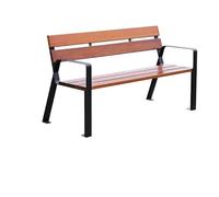 AFGFGHES Panchina Da Parco Sedia Da Parco Schienale Sedia Panca Da Esterno Panca In Alluminio Pressofuso Doppia For Esterni Quadrata Comunità Panchine Da Giardino(B)