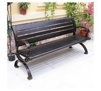 AFGFGHES Panchina Da Parco Sedia da parcoPanchina da esterno in acciaio inossidabileSedia da piazza for il tempo liberoPanchinaPanchine con schienale for patio da esterno Panchine Da Giardino(2m)