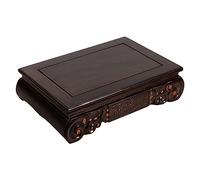 AFGFGHES Supporto per Bonsai Base for Vaso in Legno Supporto for Vaso Espositore in Legno Pratico Vaso for teiera Base for Bonsai Decorazioni for l'home Office Base in Legno(S)