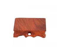 AFGFGHES Supporto per Bonsai Base in Legno massello con Base in Pietra dispari Fiore Supporto for Bonsai Bruciatore di incenso Teiera for Acquario più Supporto Elevato Base in Legno(S)