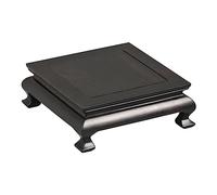 AFGFGHES Supporto per Bonsai Base in Vaso Base for Vaso in Legno Quadrato Pratica teiera Strana Pietra Bonsai Espositore for Bonsai Decorazione for l'home Office Base in Legno(B)