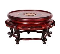 AFGFGHES Supporto per Bonsai Staffa Base Vaso in Legno Base in Legno Vaso Statua Buddha Espositore for Piante Acquario Base in Legno(S)