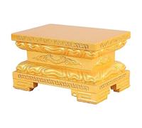 AFGFGHES Supporto per Bonsai Vaso in Legno Collezione Base Espositore Vaso da Fiori Supporto for Piante, Vaso Decorazione for Ufficio Piante Fiori Decorazione for la casa Base in Legno(L)