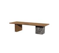 AFGFGHES Tavolo Da Ufficio Banco da lavoro for ufficio Boss in legno massello, tavolo da studio singolo semplice for aziende, adatto for sala studio, azienda Scrivania Con Contenitore(180x80x75cm)
