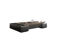 AFGFGHES Tavolo Da Ufficio Boss Desk Simple CEO Leadership Office Furniture Manager Desk Scrivania Con Contenitore