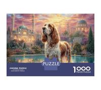 Afghan Hound 1000 Pezzi Cartoncino Premium Bundle Di Puzzle Handsome Dog Anti-stress Gioco in Famiglia Puzzle Per Adulti E Bambini 70x50cm/1000pcs
