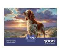 Afghan Hound 1000 Pezzi Cartoncino Premium Set Di Puzzle Handsome Dog Impossibilmente Difficile Giocattolo Di Compleanno Puzzle Per Decorazione Domestica 70x50cm/1000pcs