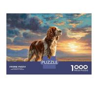 Afghan Hound 1000 Pezzo Cartoncino Premium Puzzle Premium Loyal Dog Impossibilmente Difficile Giocattolo Di Compleanno Puzzle Regali Per Famiglia E Amici 38x26cm/1000pcs