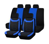 AFGJHYT Coprisedili Auto Completi per Ford Taurus 1986-2019 2016 2017 2018, Coprisedili Universali Antiscivolo in Tessuto Resistente, Compatibili Airbag, Protezione Sedili Auto,D Blue