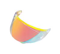 AFGJHYT Visiera Casco Moto per AGV K3 DOT E2206, Visiera con Protezione UV, Visiera di Ricambio AntiGraffio e Antiappannamento, Bloccaggio di Sicurezza Rapido,G Revo Clear Red