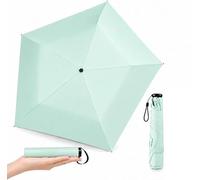 AFGQIANG, ombrello a matita giapponese, mini ombrello da viaggio ultraleggero giapponese con protezione solare UPF 50+, ombrello tascabile pieghevole compatto, ombrello pieghevole leggero e portatile