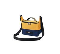 AFGRAPHIC Borsa a tracolla gialla per fotocamera Nikon Zf Mirrorless con obiettivo NIKKOR Z 40mm f/2 SE, Giallo, Borsa per fotocamera