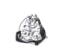 AFGRAPHIC Borsa a tracolla leggera in tela con coulisse per fotocamera Kodak EKTAR H35N, bianco, Sacchetto con coulisse