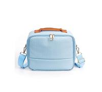 AFGRAPHIC Borsa per fotocamera blu cielo con cerniera universale portatile borsa a tracolla per Fujifilm Instax Square SQ40 fotocamera istantanea, Blu, Taglia unica, Custodia per fotocamera