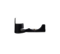 AFGRAPHIC Custodia per fotocamera nera in pelle PU antiscivolo, custodia protettiva a metà corpo per fotocamera mirrorless Sony Alpha a6700, Nero , Mezza cassa della base del corpo
