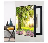 AFGZQ Armadio Coperchio Scatola dei Fusibili Copertura del Quadro Elettrico Decorativa Nascondere I Dipinti Arte da Parete Poster Decorazione Soggiorno Casa(Green,50x70cm)