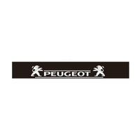 AFHGZZB Adesivo per Parabrezza Auto, Nero, Striscia Oblunga, Minimalista, Per Vetro, Adesivo, Decorativo, Protezione dal Sole, Per Auto Peugeot 2008 206 207 3008 301 307 308 4008 RCZ