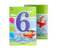 afie 882106 scheda 3 parti Buon Compleanno 6 anni