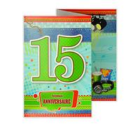 afie 882116 scheda 3 parti Buon Compleanno 15 anni