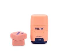 Afilaborra Milan 1918 Compact Rosa con 2 Gomme di Ricambio