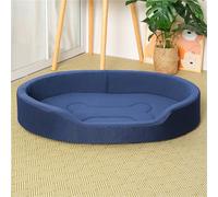 AFIONA Letti per Cani di Taglia Grande, Cuccia Lavabile per Cani, Divano Letto Rinforzato per Cani con Fodera Impermeabile e Sponda Rialzata, Lettino Ortopedico per Cani per Animali Domestici Che