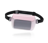 AfitLulu Borsa Impermeabile Mare Sacca Impermeabile, Universale Borsa Trasparente Dry Bag Marsupio con Cintura Regolabile per Spiaggia Nuoto, Canottaggio, Pesca, Escursioni (Rosa)