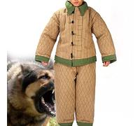 AFITO Indumenti Protettivi per Cani da Addestramento, Tuta da Morso per Cani, Tuta Anti-morso per Addestramento del Cane,S