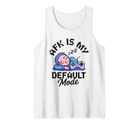 AFK Default Mode Calm Gamer Pixel Design Canotta