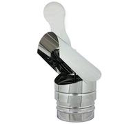 AFLEX - Fumaiolo Gallo Inox Base Tonda Innesto M Maschio Da 140mm