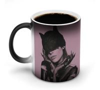 AFLJNYNN Ariana Cat Girl Grande Sweet Message Mug con Magic Reveal Action