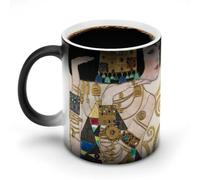AFLJNYNN Gustav klimts - Tazza artistica con scritta "The Kiss", per amanti del caffè