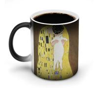 AFLJNYNN Gustav klimts - Tazza personalizzata con scritta "The Kiss", per tè mattutino o cacao
