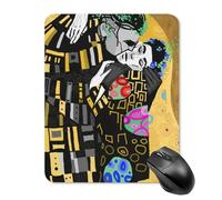 AFLJNYNN Gustav klimts the kiss Decorative PC Workstation Efficient Mouse Pad Ambiente Confortevole Ergonomico Semplice Stabile Scuola